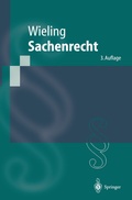 Cover: Sachenrecht - Springer
