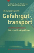 Cover: Schulungsprogramm Gefahrguttransport - Springer