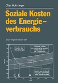 Cover: Soziale Kosten des Energieverbrauchs - Springer