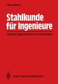 Cover: Stahlkunde f&uuml;r Ingenieure - Springer