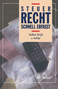 Abbildung von: Steuerrecht - Springer