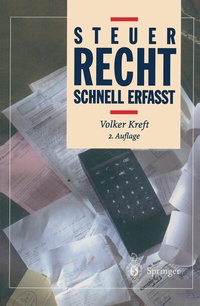 Bild vergrößern Bild: Steuerrecht - Springer