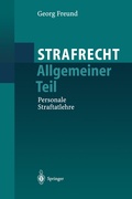 Cover: Strafrecht Allgemeiner Teil - Springer