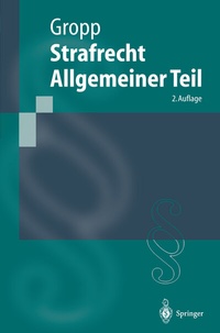 Enlarge image Cover: Strafrecht Allgemeiner Teil - Springer