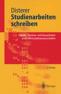 Cover: Studienarbeiten schreiben - Springer