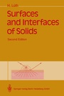Cover: Surfaces and Interfaces of Solids - Springer