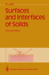 Enlarge image Cover: Surfaces and Interfaces of Solids - Springer