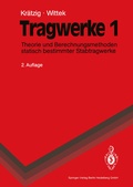Cover: Tragwerke - Springer