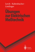Cover: &Uuml;bungen zur Elektrischen Me&szlig;technik - Springer