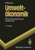 Cover: Umwelt&ouml;konomik - Springer