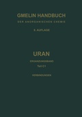 Cover: Verbindungen mit Edelgasen und Wasserstoff sowie System Uran-Sauerstoff - Springer