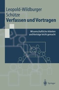 Cover: Verfassen und Vortragen - Springer