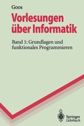 Cover: Vorlesungen &uuml;ber Informatik - Springer