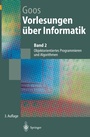 Cover: Vorlesungen über Informatik - Springer
