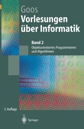 Cover: Vorlesungen &uuml;ber Informatik - Springer