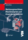 Cover: Werkzeugmaschinen Fertigungssysteme 1 - Springer