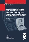 Cover: Werkzeugmaschinen Fertigungssysteme - Springer