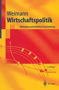 Cover: Wirtschaftspolitik - Springer