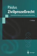Abbildung von: Zivilprozeßrecht - Springer