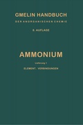 Cover: Ammonium - Springer