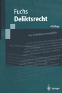 Cover: Deliktsrecht - Springer