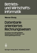 Cover: Datenbankorientiertes Rechnungswesen - Springer