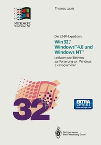 Abbildung von: Die 32-Bit-Expedition: Win32T, WindowsT4.0 und Windows NTT - Springer