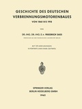 Cover: Geschichte des Deutschen Verbrennungsmotorenbaues - Springer