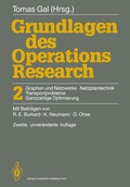 Cover: Grundlagen des Operations Research - Springer