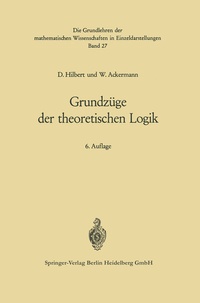 Abbildung von: Grundzüge der theoretischen Logik - Springer