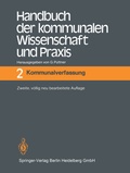Cover: Handbuch der kommunalen Wissenschaft und Praxis - Springer