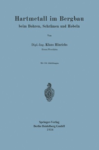 Abbildung von: Hartmetall im Bergbau - Springer