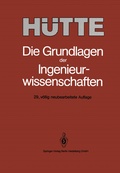 Cover: H&Uuml;TTE - Springer
