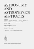Cover: Author and Subject Indexes to Volumes 25-34, Literature 1979-1983 - Springer