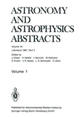 Cover: Literature 1987, Part 2 - Springer