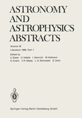 Cover: Literature 1988, Part 1 - Springer