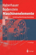 Cover: Maschinenelemente - Springer