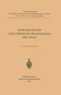Cover: Mikroskopische und Chemische Organisation der Zelle - Springer