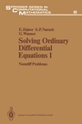 Cover: Solving Ordinary Differential Equations I - Springer