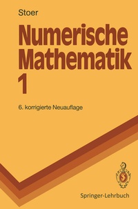 Abbildung von: Numerische Mathematik 1 - Springer
