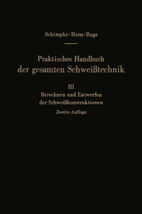 Abbildung von: Praktisches Handbuch der gesamten Schweißtechnik - Springer