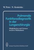 Bild: Pulmonale Funktionsdiagnostik in der Lungenchirurgie - Steinkopff