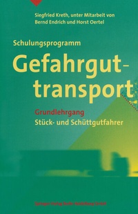 Abbildung von: Schulungsprogramm Gefahrguttransport - Springer