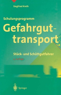 Abbildung von: Schulungsprogramm Gefahrguttransport - Springer