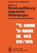Cover: Tabellen zur Strukturaufkl&auml;rung organischer Verbindungen mit spektroskopischen Methoden - Springer