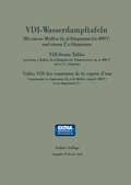 Cover: VDI-Wasserdampftafeln bis 800 Grad C / VDI-Steam Tables / Tables VDI des constantes de la vapeur d'eau - Springer