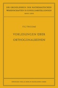 Cover: Vorlesungen &uuml;ber Orthogonalreihen - Springer