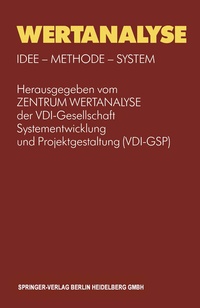 Abbildung von: Wertanalyse - Springer