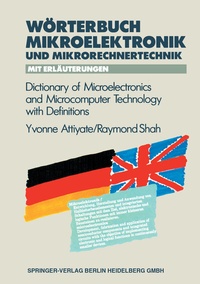Abbildung von: Wörterbuch der Mikroelektronik und Mikrorechnertechnik mit Erläuterungen / Dictionary of Microelectronics and Microcomputer Technology with Definitions - Springer