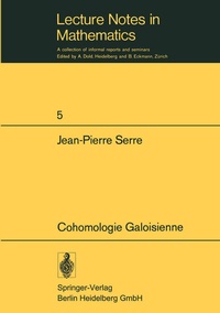 Abbildung von: Cohomologie Galoisienne - Springer